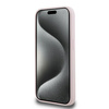 Karl Lagerfeld KLHMP15LSKCHPPLP iPhone 15 Pro 6.1" różowy/pink hardcase Silicone Karl & Choupette MagSafe