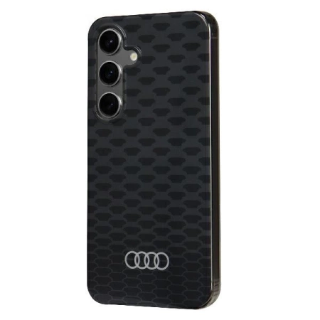 Audi IML Stitching Pattern MagSafe Case S24 S921 black/black hardcase AU-IMLMS24-Q5/D3-BK