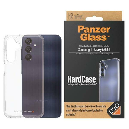 Etui SAMSUNG GALAXY A25 5G PanzerGlass HardCase 3x Military grade transparentne