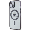 Karl Lagerfeld KLHMP15MHKHNOTK iPhone 15 Plus 6.7&quot; transparent hardcase IML Karl`s Head MagSafe
