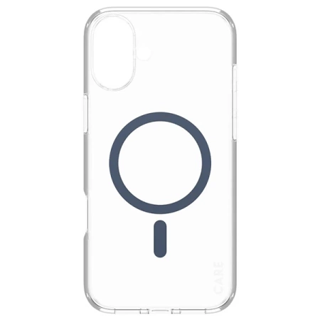 Etui CARE by PanzerGlass Flagship Case z MagSafe na iPhone 16 Plus - niebieskie