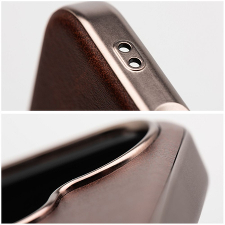 Futerał GENTLEMAN MAG COVER kompatybilny z MagSafe do IPHONE 15 PRO brązowy
