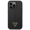 Guess GUHCP14XSLTGK iPhone 14 Pro Max 6,7" czarny/black hardcase Silicone Triangle