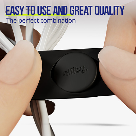 Allity Opaska na kable - zestaw 3 sztuk ASA-100