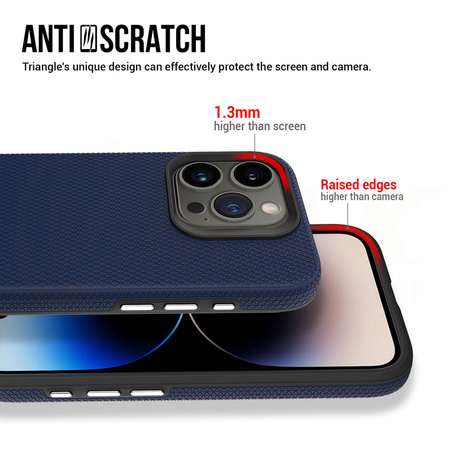 Vmax nakładka Triangle Case do Samsung A34 granatowa