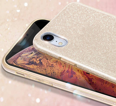 Case IPHONE 13 PRO Glitter gold