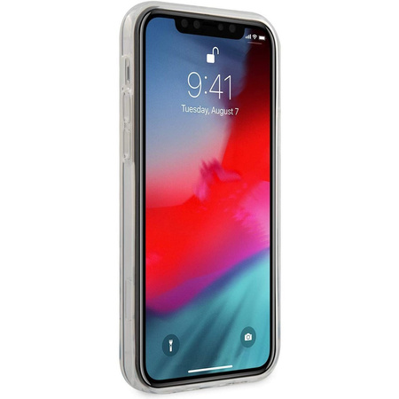 Guess GUHCP12M3D4GTR iPhone 12/12 Pro 6,1" transparent hardcase 4G 3D Pattern Collection