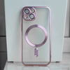 Nakładka Color Chrome Magsafe do iPhone 13 6,1" różowo-złota