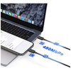 Kabel USAMS KY Series US-SJ691 60W USB-C do USB-C 1m czarny
