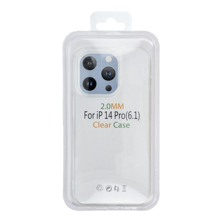 Futerał CLEAR CASE 2mm BOX do IPHONE 15 PRO