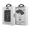 Karl Lagerfeld Powerbank indukcyjny 3000mAh MagSafe czarny (KLPBMSOIBK)