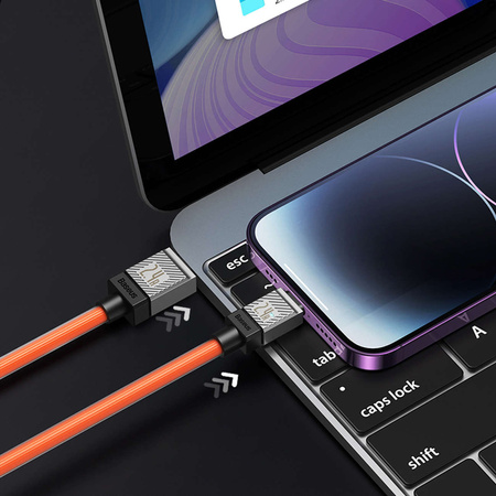 USB - Lightning 2,4A 1m Kabel Baseus CoolPlay - schwarz
