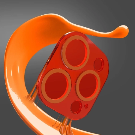 Szkło ochronne SBS Tempered Glass D3O na obiektyw do iPhone 15 Pro / iPhone 15 Pro Max