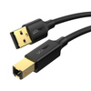 UGREEN US135 USB 2.0 A-B printer cable, gold plated, 2m (black)