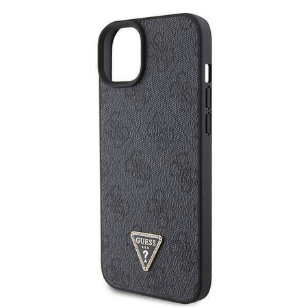 Oryginalne Etui APPLE IPHONE 15 PLUS Guess Hardcase Crossbody 4G Metal Logo (GUHCP15MP4TDSCPK) czarne