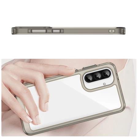 Outer Space Case Samsung Galaxy A26 Transparent-black