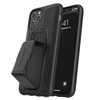 Diesel Grip Case Leather Look iPhone12/12 Pro czarny/black 42534