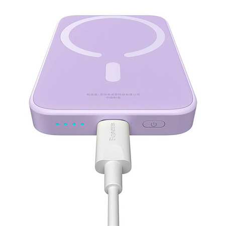 Powerbank mini Baseus 6000 mAh 20W (fioletowy)