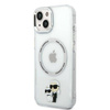 Karl Lagerfeld IML NFT Karl & Choupette MagSafe - Etui iPhone 14 Plus (przezroczysty)