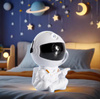 LAMPKA / PROJEKTOR LED ASTRONAUTA HR-F2, WHITE / BIAŁY