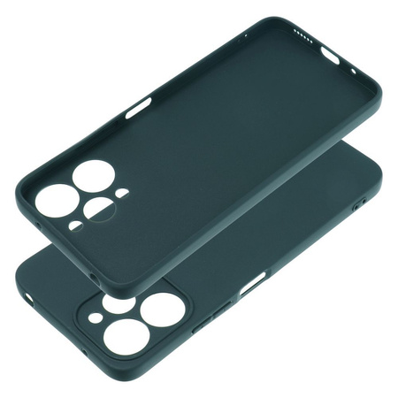 Futerał MATT do XIAOMI Redmi 12 4G / Redmi 12 5G ciemnozielony