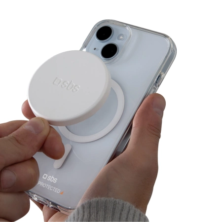 Etui SBS D3O MagSafe do iPhone 15 - przezroczyste