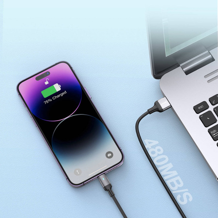 Joyroom cable USB C - Lightning 20W A10 Series 1.2 m black (S-CL020A10)