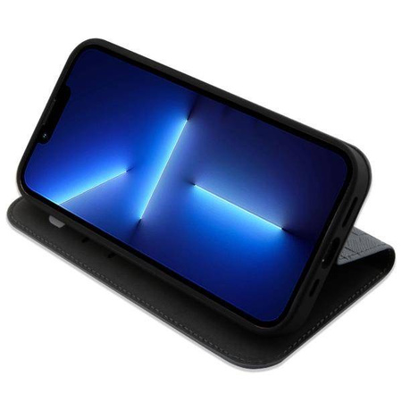 Karl Lagerfeld KLBKP14LSAKLHPG iPhone 14 Pro 6,1" Bücherregal Silber/Silber Saffiano-Monogramm