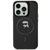 Karl Lagerfeld nakładka do iPhone 14 Pro Max 6,7&quot; KLHMP14XHFCKNOK czarna HC MAGSAFE IML IKONIK
