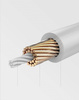 Ugreen płaski kabel przewód internetowy sieciowy Ethernet patchcord RJ45 Cat 6 UTP 1000 Mbps 1 m czarny (NW101 50184)