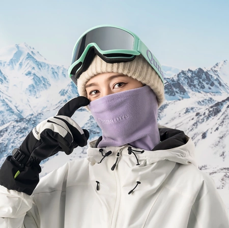 Qunature Oli Skischal, Größe L – Pink