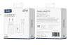 Wall Charger 25W PD 1xUSB-C + Cable USB-C/USB-C Jellico EU25 white