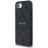 Guess 4G Circle Classic Logo MagSafe iPhone 16e Hülle - Schwarz