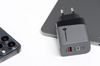 FORCELL F-ENERGY GaN VT-39 ładowarka sieciowa Typ C + USB A PD QC4.0 4A 45W szara