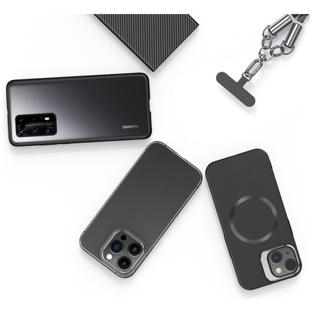 Smycz do telefonu z kablem do ładowania Usams SJ746 30W USB-C do Lightning 1.2m czarny