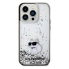 Karl Lagerfeld nakładka do iPhone 14 Pro 6,1&quot; KLHCP14LLKCNSK HC LIQ. GLITTER C transparentna