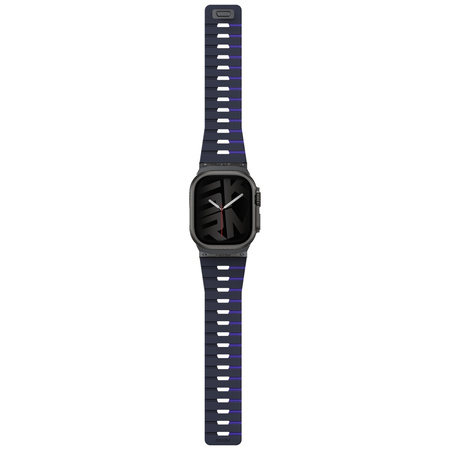 Pasek Skinarma Gemini do Apple Watch     49/46/45/44 mm granatowy