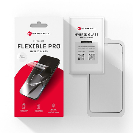 Forcell Flexible 5D - szkło hybrydowe do Samsung Galaxy A56 5G czarny