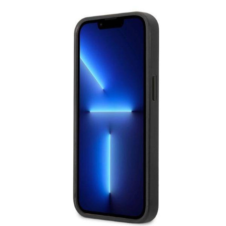 Original Case IPHONE 13 MINI Karl Lagerfeld Hardcase Monogram Ikonik Patch blue