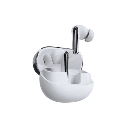 WiWU - Słuchawki bezprzewodowe TWS Reno T19 z funkcją ENC i ANC - białe