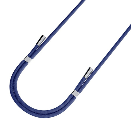 3MK EasyClip Dark Blue (silver) smycz do telefonu