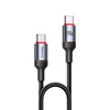 Yesido Kabel CA186 240W Type-C/Type-C 2m 5A, BLACK / CZARNY