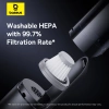 Baseus A0 Pro 4000Pa HEPA wireless car vacuum cleaner - black