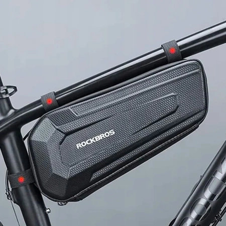 Rockbros B67 wasserdichte Fahrradtasche für Rahmen – Schwarz