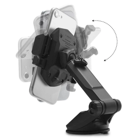 Uchwyt Samochodowy SPIGEN uniwersalny do telefonu na szybę/deskę rozdzielczą CAR MOUNT HOLDER TS35 czarny