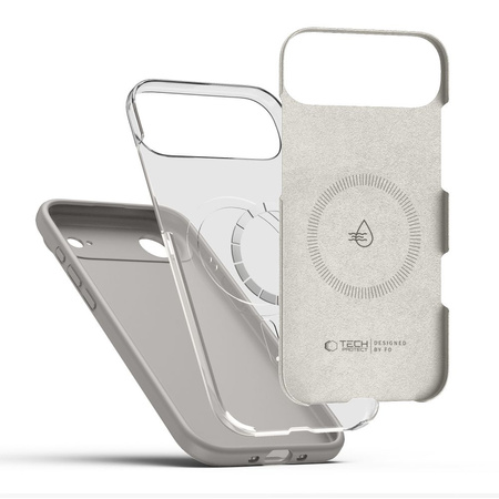 TECH-PROTECT SILICONE MAGSAFE IPHONE 17 AIR STONE GREY
