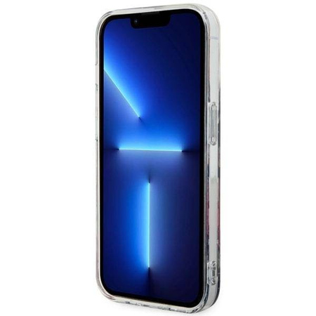 Guess GUHMP14LHCFWSA iPhone 14 Pro 6.1" grün/khaki Hardcase Flower MagSafe