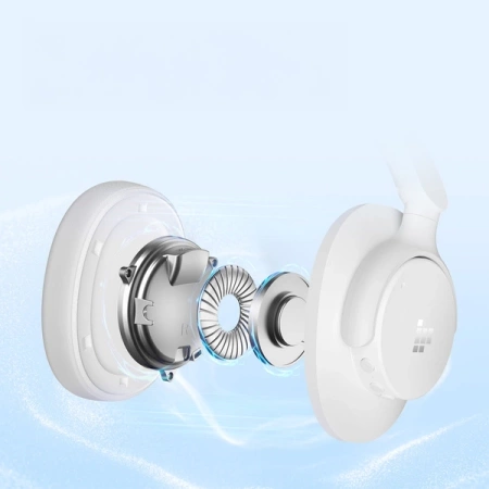 Tronsmart SOUNFII Q20S Hybrid ANC Kabellose Kopfhörer mit aktiver Geräuschunterdrückung - Weiß