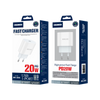 20W PD USB-C Wall Charger Jellico AK200 White