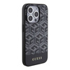 Guess GCube Stripes MagSafe case for iPhone 15 Pro Max - black